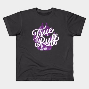 True Ruff Purple Paw Kids T-Shirt